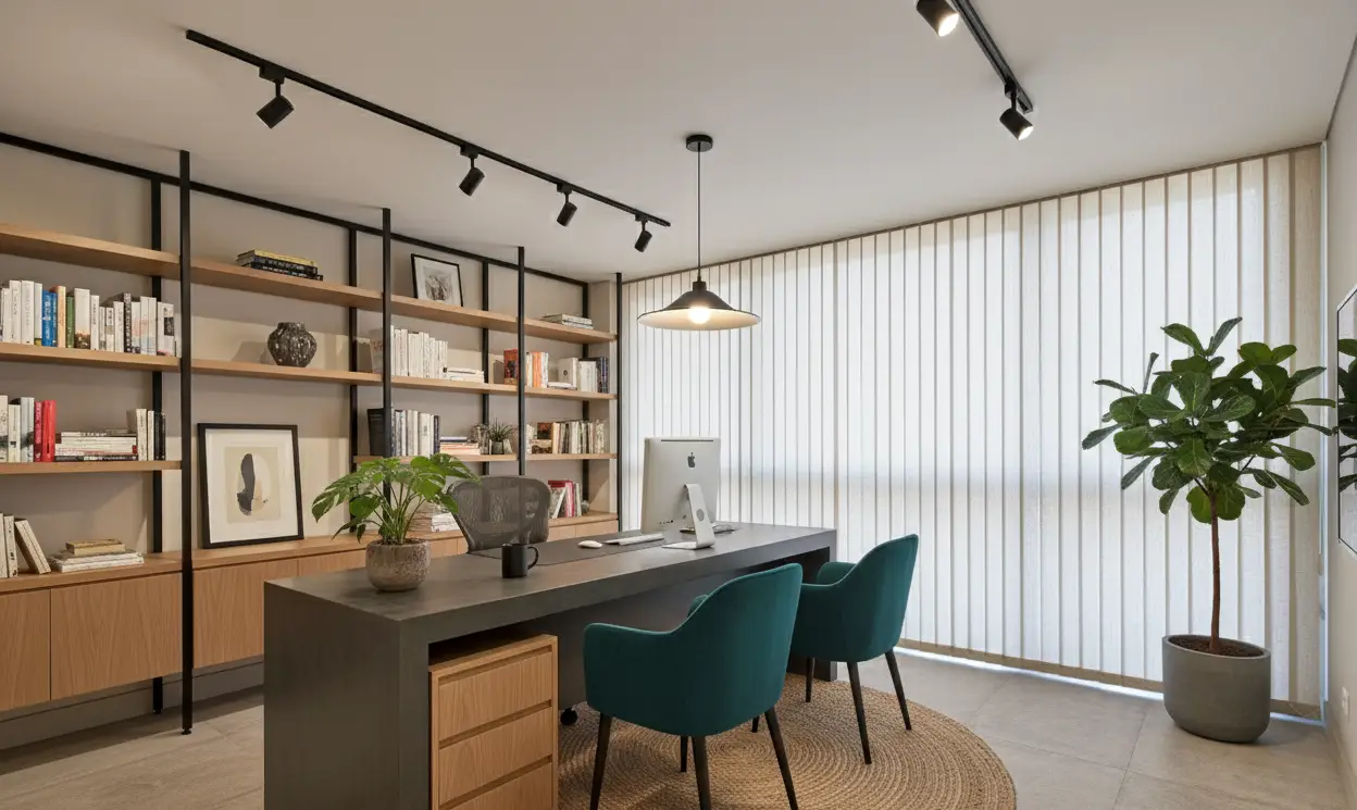 Interior do escritório de advocacia